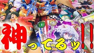 【ミラバト開封】神Ωに大興奮 Jヒーローブースター 1弾 part１【ドラゴンボール,ナルト,ワンピース,ハンター,銀魂...】