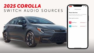 How to Change Audio Sources in Your 2025 Toyota Corolla | Toyota Corolla Drive-Off Essentials