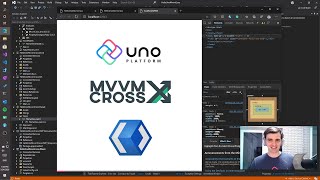 Live coding: Uno Platform MvvmCross, Fody, iOS Hot Restart \u0026 implementing WinUI SplitButton