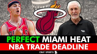 Miami Heat PERFECT NBA Trade Deadline Ft. Alex Caruso, Nikola Vucevic | Heat Rumors
