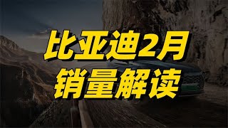 比亚迪2月销量解读：19万超预期，每卖两辆电车，就有一辆比亚迪