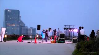 伊達武将隊 演武 横視点 Date Busho-tai Enbu Show At Sendai Castle 2014-05-31