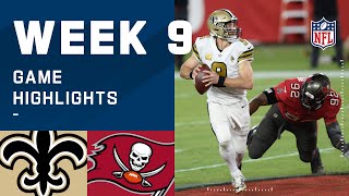 Saints vs. Buccaneers Week 9 Highlights | NFL 2020