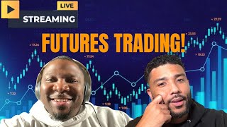 Live Futures Day Trading ES & NQ Supply and Demand! Meta Earnings!