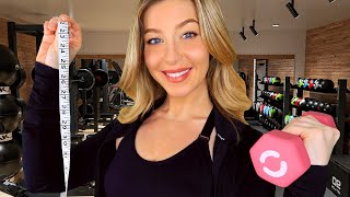 ASMR MEASURING YOU - Full Body! | Personal Trainer Measures \u0026 Motivates You!