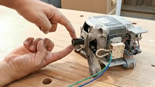 How to make a sanding machine using an old washing machine motor