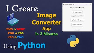 Tkinter Python Project | Python Project for Beginners | Image Converter App #python #coding