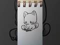 Cute Things to Draw When Bored ✍️ Part 38 #drawing #art #cute #cat #easy #sketch #tutorial #simple