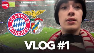 I WENT TO THE ALLIANZ ARENA! (FC Bayern - SL Benfica VLOG)