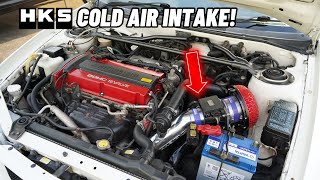 Installing a HKS Cold Air Intake On My Mitsubishi EVO 5!