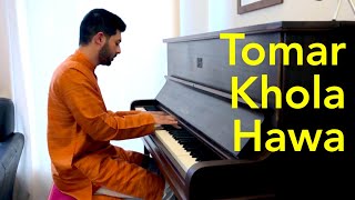 Tomar Khola Hawa (Piano Instrumental) - Rabindra Sangeet - SAMIR