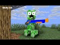 Monster School  ALL GUN CHALLENGE - Minecraft Animation