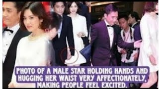 A MALE STAR HOLDING HANDS AND HUGGING SONG HYE KYO MAKES NETIZENS FEEL EXCITED.