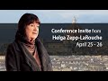 Helga Zepp-LaRouche Invites You to the Schiller Institute Online Conference, April 25-26