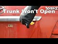 How to Fix A Trunk That Won't Open