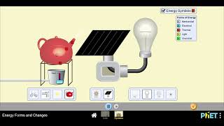 PhET Lab: Energy Forms and Changes (Walk Through)