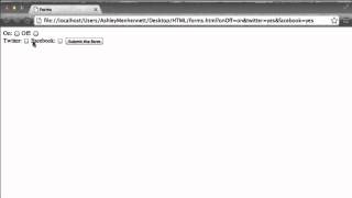 Radio Buttons, Checkboxes, the Select Element and Textareas | HTML Tutorials