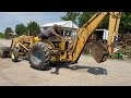 ford model 3500 tractor loader backhoe runs