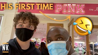 EMBARRASSING MY TEEN SON AT VICTORIA’S SECRET | HOW MUCH FOOD CAN HE EAT?