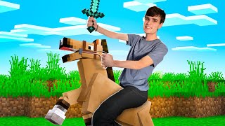 CONSEGUI UM CAVALO - MINECRAFT MUNDO DA AVENTURA #10