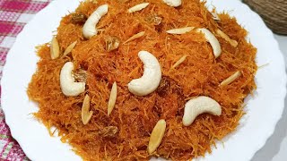 SEVIYON KA MEETHA RECIPE | HYDERABADI SEVIYON KA MEETHA | SWEET VERMICELLI DESSERT