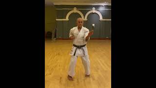 ‏Sanchin Kata of kanzen ryu Karate