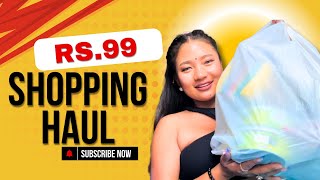 99 Shopping Haul Videos😍// Everything At Just Rs. 99😱//