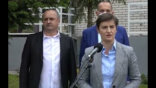 ПРЕДСЕДНИЦА  ВЛАДЕ  АНА  БРНАБИЋ У  ПОСЕТИ  ОПШТИНИ  ЖАГУБИЦА