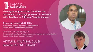 Optimal Age Cutoff for the UICC/AJCC TNM Staging System with Dr. Evert van Velsen