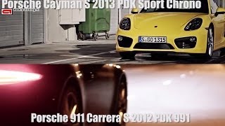 Porsche 911 vs Cayman S: 0- 250 km/h