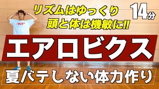 【夏バテしない体力作り！】初級エアロビクスで頭と体をシャキッとさせよう！