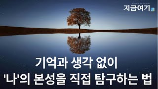 아무도 아닌 자신에 대해 깨어있기 _리처드 랭 | 읽어주는 지금여기 (12-2호)