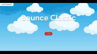 Bounce Classic Using Javascript & HTML