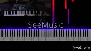 Broken Heart (Very sad Emotional - Remix) od Michael Ortega - piano tutorial seeMusic (neofficial)