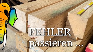 FEHLER passieren ... | Balkon - Teil 5