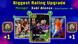 Biggest Players Ratings Upgrade With New Manager Booster Xabi Alonso In eFootball 2025 Mobile