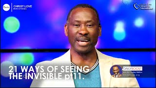 DailyBOOST: 21 WAYS OF SEEING THE INVISIBLE pt11. with Dr. Charles Ndifon