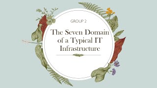 THE SEVEN DOMAIN OF A TYPICAL IT INFRASTRUCTURE