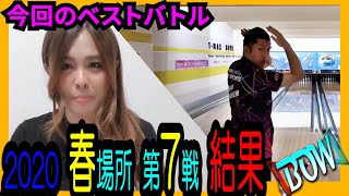 BOWリーグJapan】2020春場所 第7戦 結果