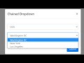How to Create a Chained Dropdown using Javascript | jQuery