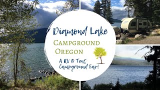 Diamond Lake Campground, Oregon / RV \u0026 Tent Camping / A Campground Fav!