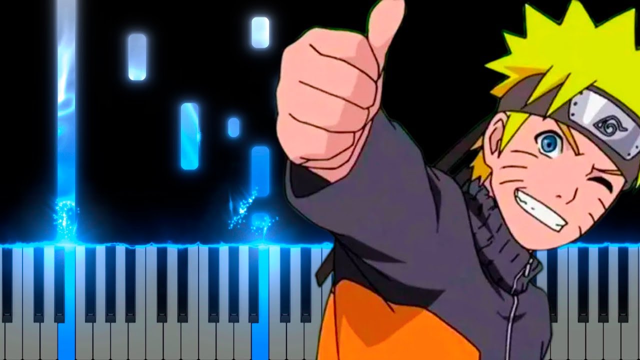 Naruto Shippuden OP 3 - Blue Bird | Piano Slow Arrangement Tutorial ...