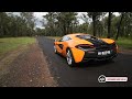 mclaren 540c 0 100km h u0026 engine sound