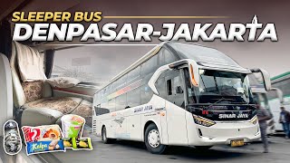 LAYANAN KHUSUS SLEEPER BUS DENPASAR JAKARTA PO Sinar Jaya #1