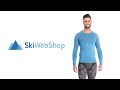 odlo natural kinship warm bl thermal shirt men melange blue