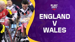 England and Wales face off for a spot in the RLWC2021 wheelchair final | RLWC2021 Cazoo Highlights