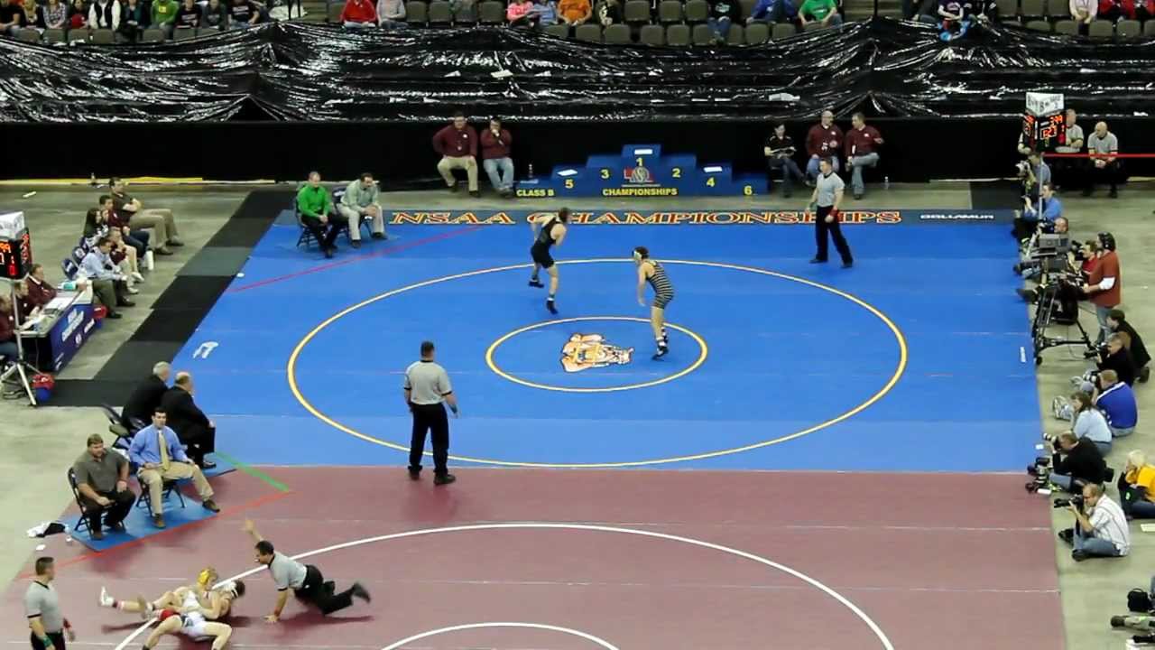 Blake Fruchtl 2012 NSAA Nebraska State Wrestling Finals - YouTube