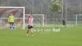 RFC 3 - PSV '35 3 (31-08-14) KNVB Beker 5-1 van Ralf Denissen