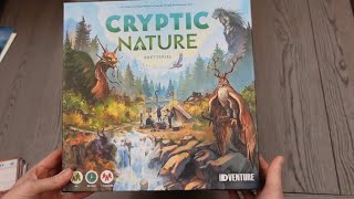 Cryptic Nature Unboxing | All In Pledge Deutsch | Kickstarter