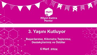 Milyon Kadına Mentor Programı 3 Yaşında!